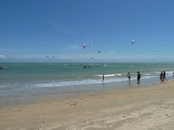 Um dia de kite no Preá